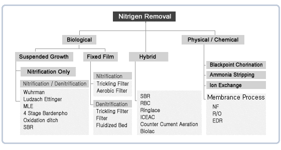 Nitrogen Removal Diagram